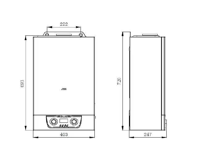 ��������� ������������� ������� ����� Mizudo M11TH � ������ �������� ���� Open Therm � ���������� ����������� ��������