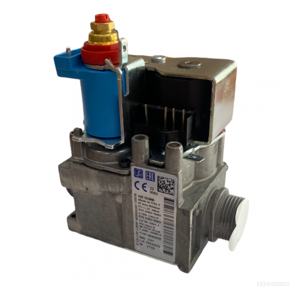 ������� ������ SIT 845 SIGMA (0.845.070) ��� ������ Fondital 6VALVGAS04 
(6VALVGAS06; 6VALVGAS01; 6VALVGAS03; 522001735; 0020023213) Immergas, 
Ariston, PROTHERM